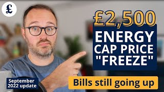 Energy Price Cap Frozen (but it's still more than what you pay now)