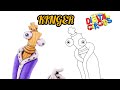 KINGER|| DIGITAL CIRCUS|| DRAWING|| COLORING|| PAPER ART GAME