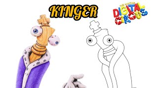 KINGER|| DIGITAL CIRCUS|| DRAWING|| COLORING|| PAPER ART GAME