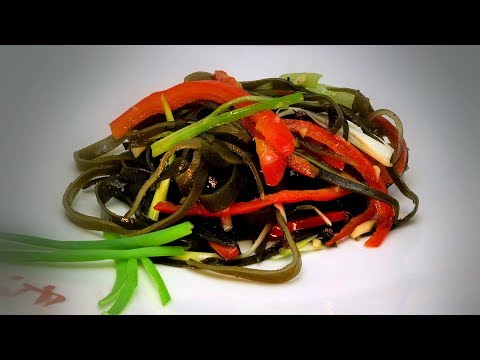 Sichuan Spicy Seaweed Salad (Chinese Style Cooking Recipe)