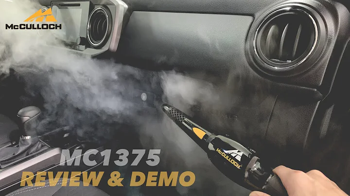 McCulloch MC1375 Steamer Review & Demo. Is it any good for detailing?