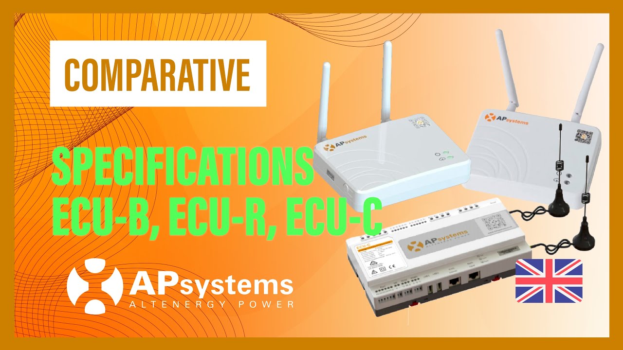 Comparative: APsystems ECU-B vs ECU-C vs ECU-R - YouTube