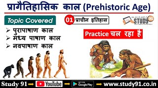 Ancient History : Pragaitihasik Kaal Practice in Hindi, Study91 Nitin Sir, Question Answer Video 01