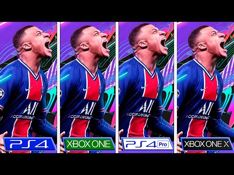 FIFA 21 | PS4 - PS4 Pro - ONE - ONEX | 4K Graphics Comparison u0026 FPS