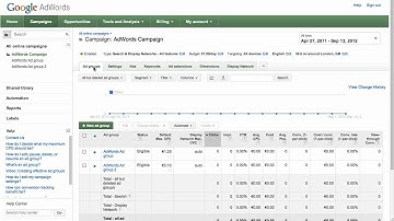How to create new ad groups