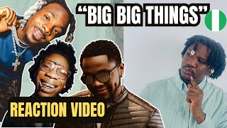 Young Jonn- Big Big Things [feat. :Kizz Daniel, Seyi Vibez] (Official Video) 🇳🇬”Reaction”