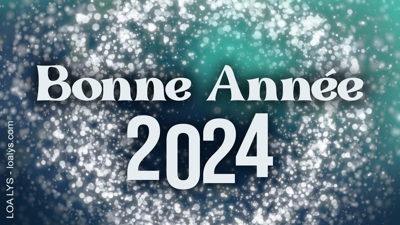 Créer une carte de bonne année 2024 gratuite en ligne