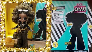 Большая кукла Лол Пчелка. LOL Surprise OMG Fashion Doll Royal Bee.