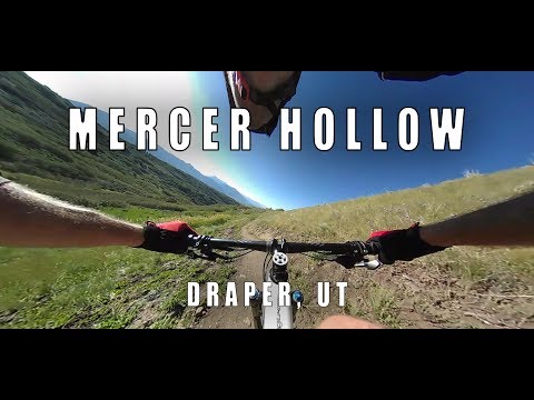 Mercer Hollow Descent in Draper, UT by Steve and Bike