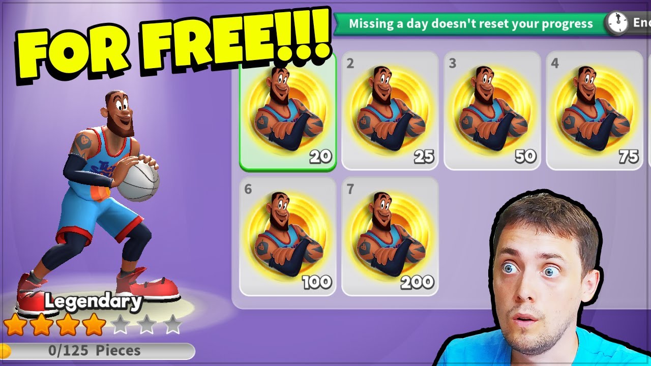 HOW GET LEBRON JAMES SPACE JAM 2 FOR 
