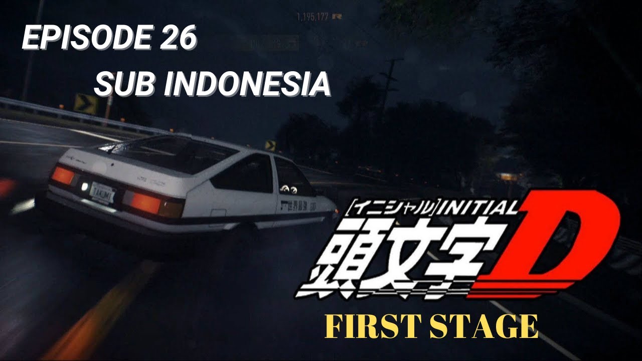 initial D First Stage ACT 26 - A Nova Lenda da Descida [DUBLADO] 