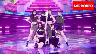 [MIRRORED] 4K — “Blue Flame” By Le Sserafim (ot6) SBS Inkigayo 220508