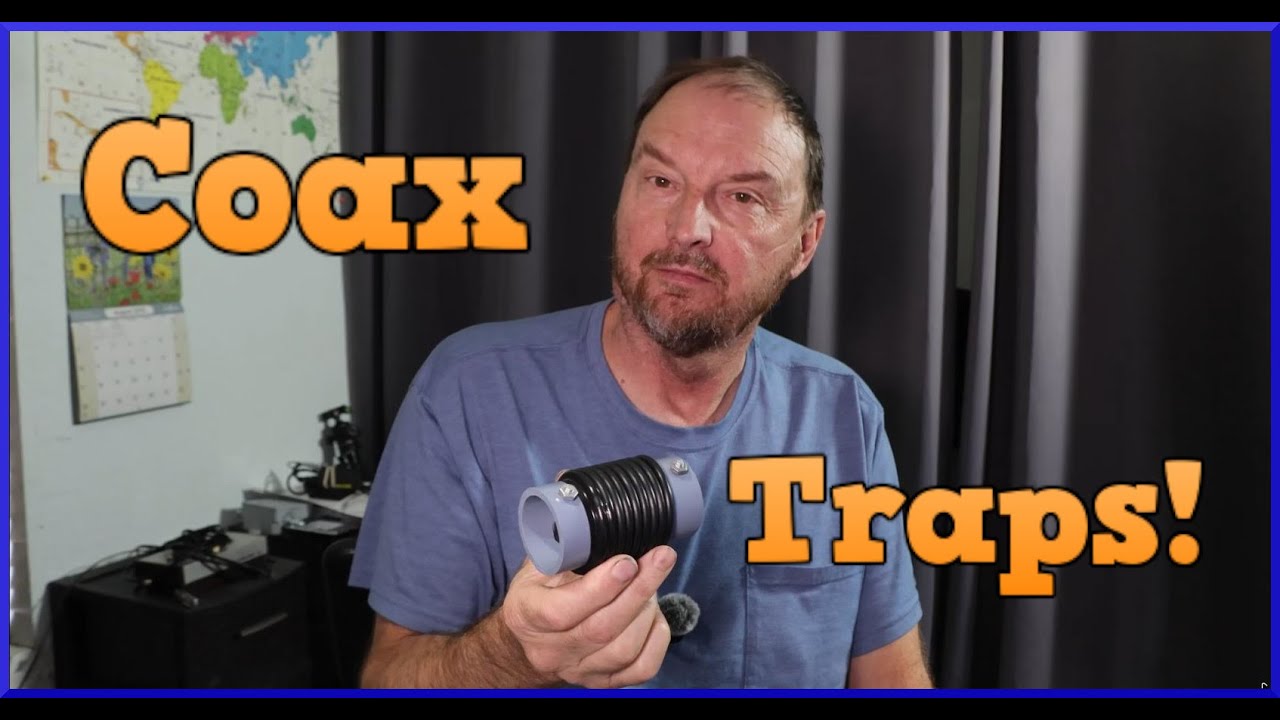 How to build and test coax traps.