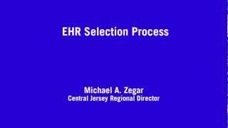 EHR Selection Process