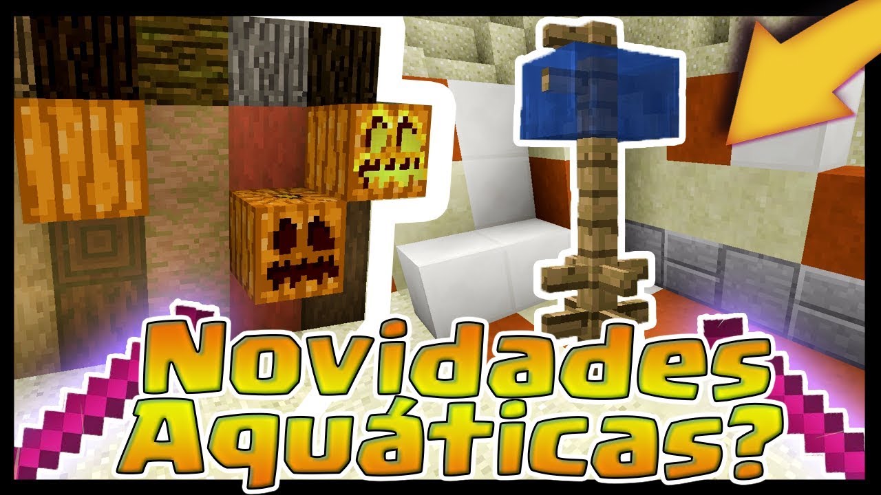 Novidades Esquecidas Da Atualizacao Aquatica Minecraft 1 13 By Hey Vordex - virei um agente especial no roblox agente secreto youtube