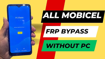 All Mobicel Frp Bypass/Unlock Google A/c Lock Without PC - 2024