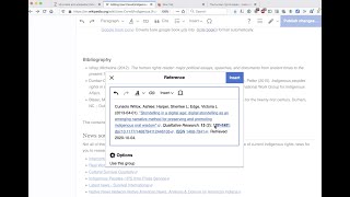 Using Zotero while editing Wikipedia