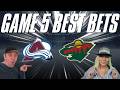 Wild vs Avs Best Bets: Does the Series Go 6?? | Best Hockey Picks May 13, 2026