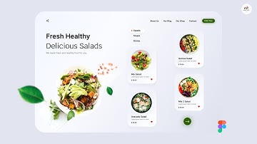 Restaurant Web Ui Design | figma ui ux design tutorial  #figma #uidesign