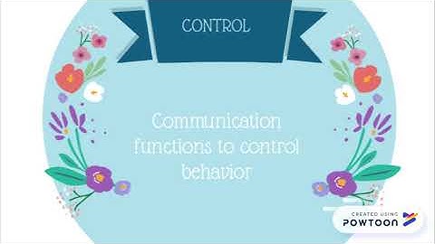 FunctionS of Communication
