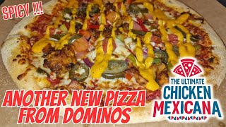 A NEW SPICY PIZZA FROM DOMINOS - Food Review - Jalapeno & Spicy Mayo - THE ULTIMATE CHICKEN MEXICANA screenshot 4