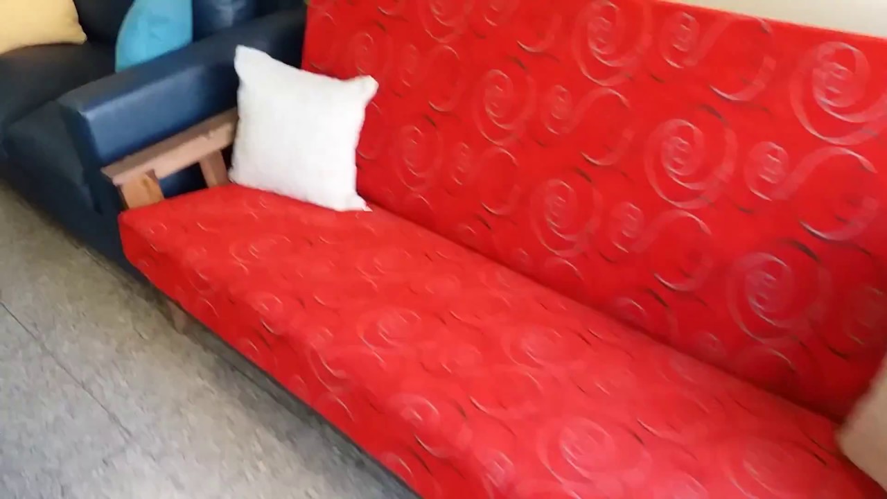 Colchon en placa para futon - YouTube