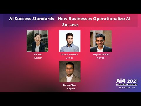 AI Success Standards - How Businesses Operationalize AI Success with Anthem, Calpine, Comet, Wayfair
