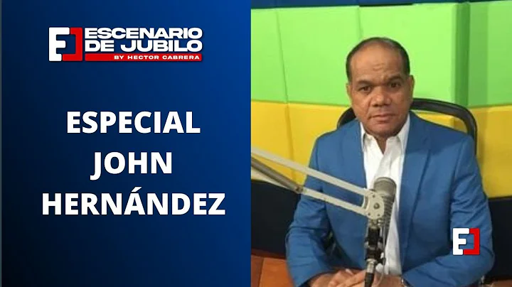 Escenario de Jubilo John Hernndez/ Ms de 30 aos en...