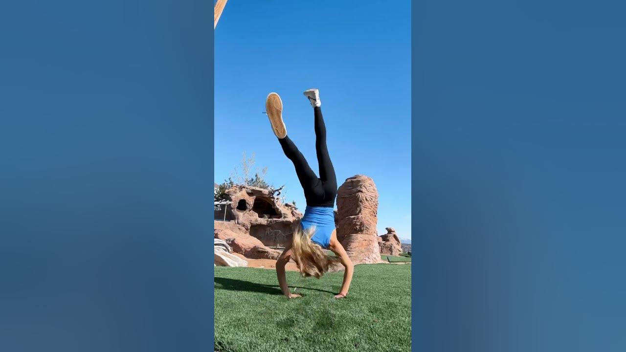 Flipping is so fun! 💙🤸Do you know how to do a flip??!  #ninjakidztv #ninjafam #viral #dance #reels