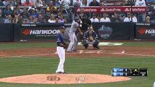 Tyson Ross Vs Dodgers Hits 2014
