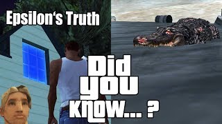 GTA San Andreas Secrets and Facts 15