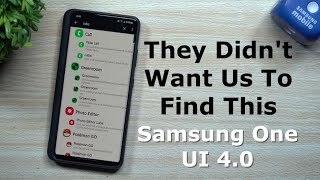 Samsung Didn't Want Us To Find This - One UI 4 Hidden Settings