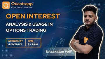 Open Interest: Analysis & usage in option selling & buying