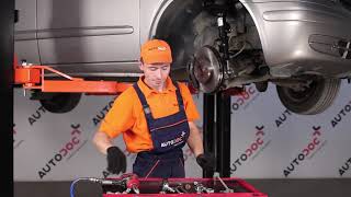 Hur byter man Pendelstag MERCEDES-BENZ VITO Bus (W639) - videoguide