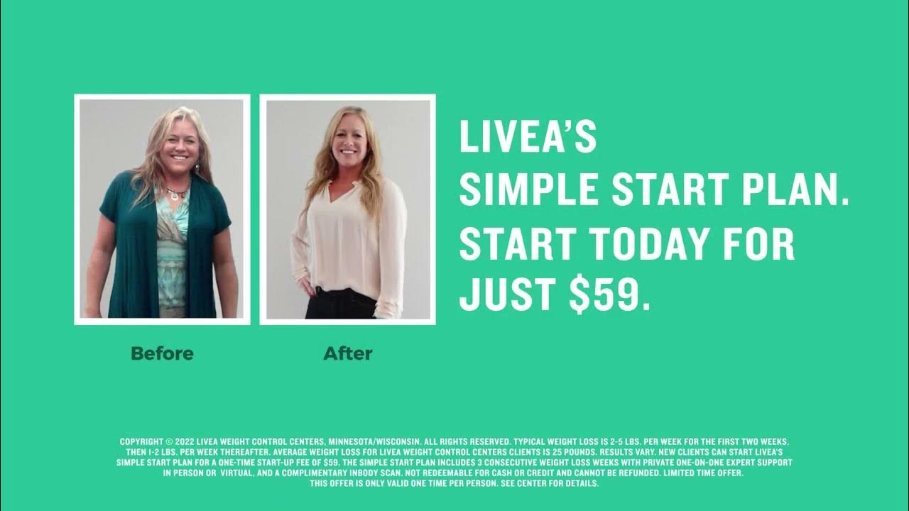Livea's Simple Start Plan is the perfect way to Get Healthy & Lose