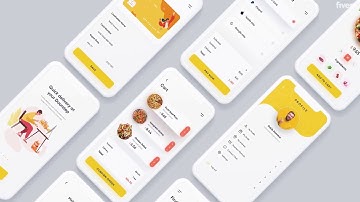 Design food app or grocery delivery app ui ux - Best Web & Mobile Design service