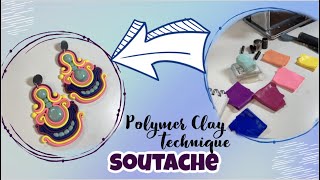 Mastering Soutache Technique with Polymer Clay