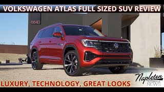 2024 VW Atlas SUV Napleton News Review Volkswagen Napleton