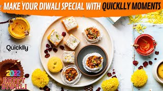 Quicklly Moments For Diwali Delight Sweets Gift For Your Family Friends Quicklly Usa Vlog