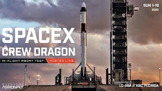 Watch SpaceX Destroy a Rocket and Abort In-Flight LIVE!!!