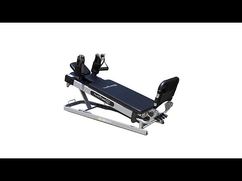 Pilates Power Gym 3Elevation Mini Reformer Exercise Syst 