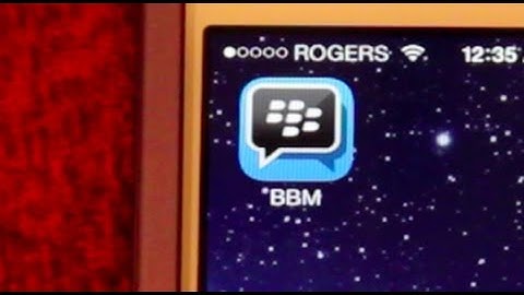How to get BBM (Blackberry Messenger) on iPhone Tutorial iPad