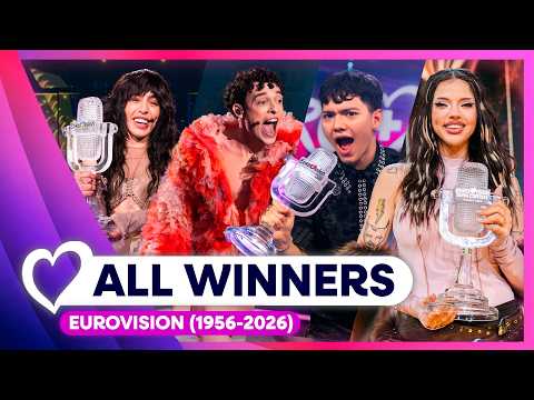 ALL WINNERS of the Eurovision Song Contest (1956-2026)