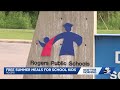 Rogers Public Schools offering free summer meals for kids