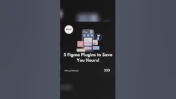 5 Time-Saving Figma Plugins You Need Now! #figma #ui #uiux