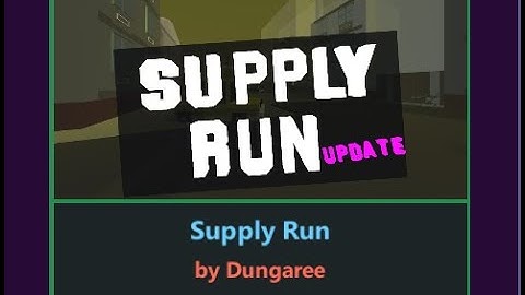 Clone drone in the danger zone custom map "Supply Run"