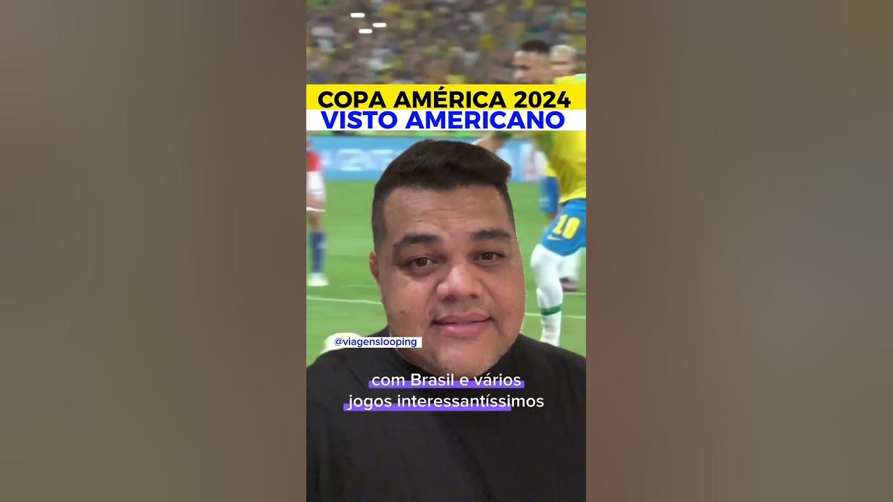 Copa América 2024 🇺🇸 #vistoamericano #viagenslooping