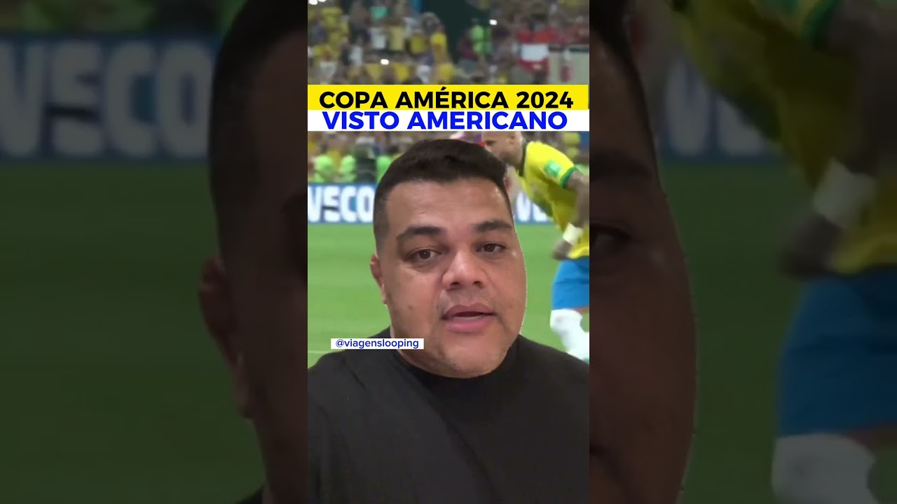 Copa América 2024 🇺🇸 #vistoamericano #viagenslooping