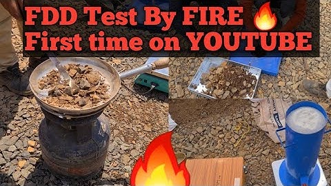 FDD Compaction test By FIRE 🔥 || Field Dry Density Test