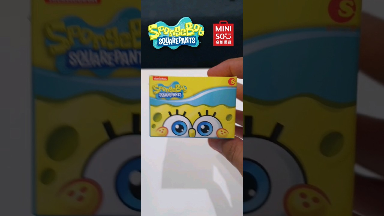Unboxing Miniso Mystery Box 50rb-an! Spongebob Squarepants 